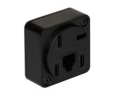 TOMADA MODULAR 2 VIAS