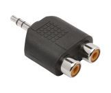 ADAPTADOR PLUG P2 ST PARA 2X JACK RCA