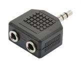 ADAPT PLUG P2 ST PARA 2X JACK P2 ST